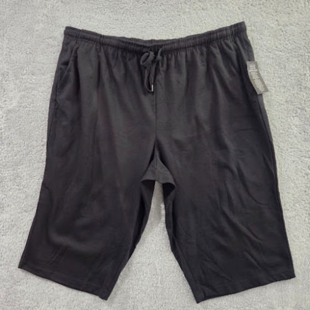 Woman Within Capri Pants Women 4XP Black Elastic Waist Casual Lounge Crop Petite